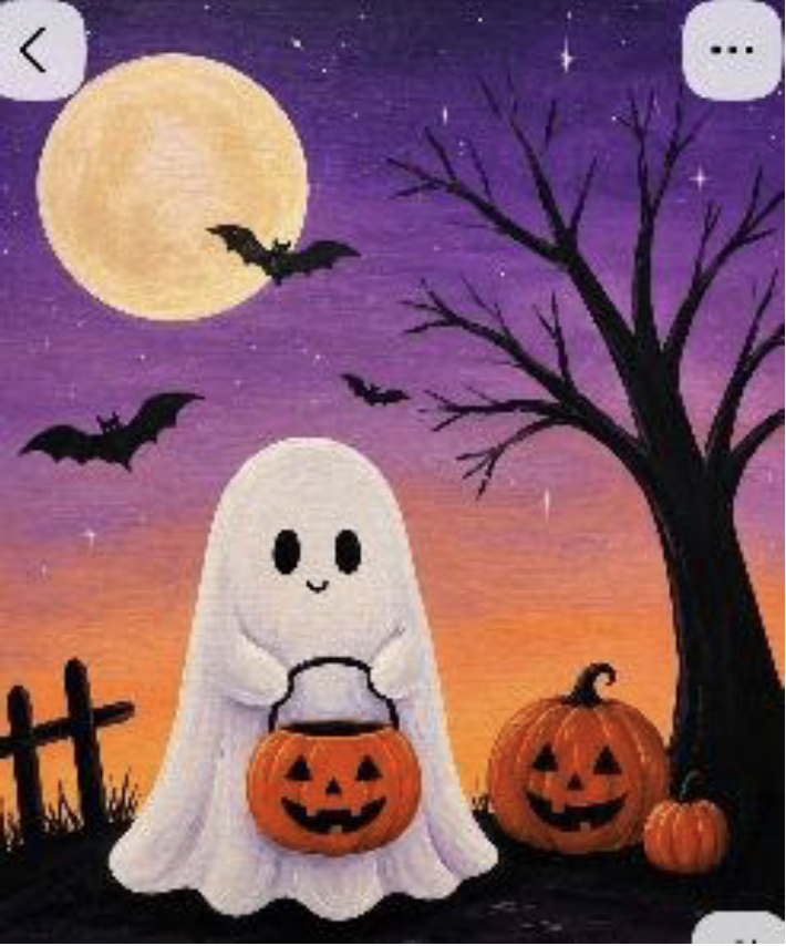 Gruseliges Halloween-Bild