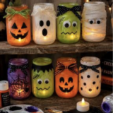 Halloween-Windlichter