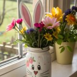 Vasen bemalen & Osterdeko basteln